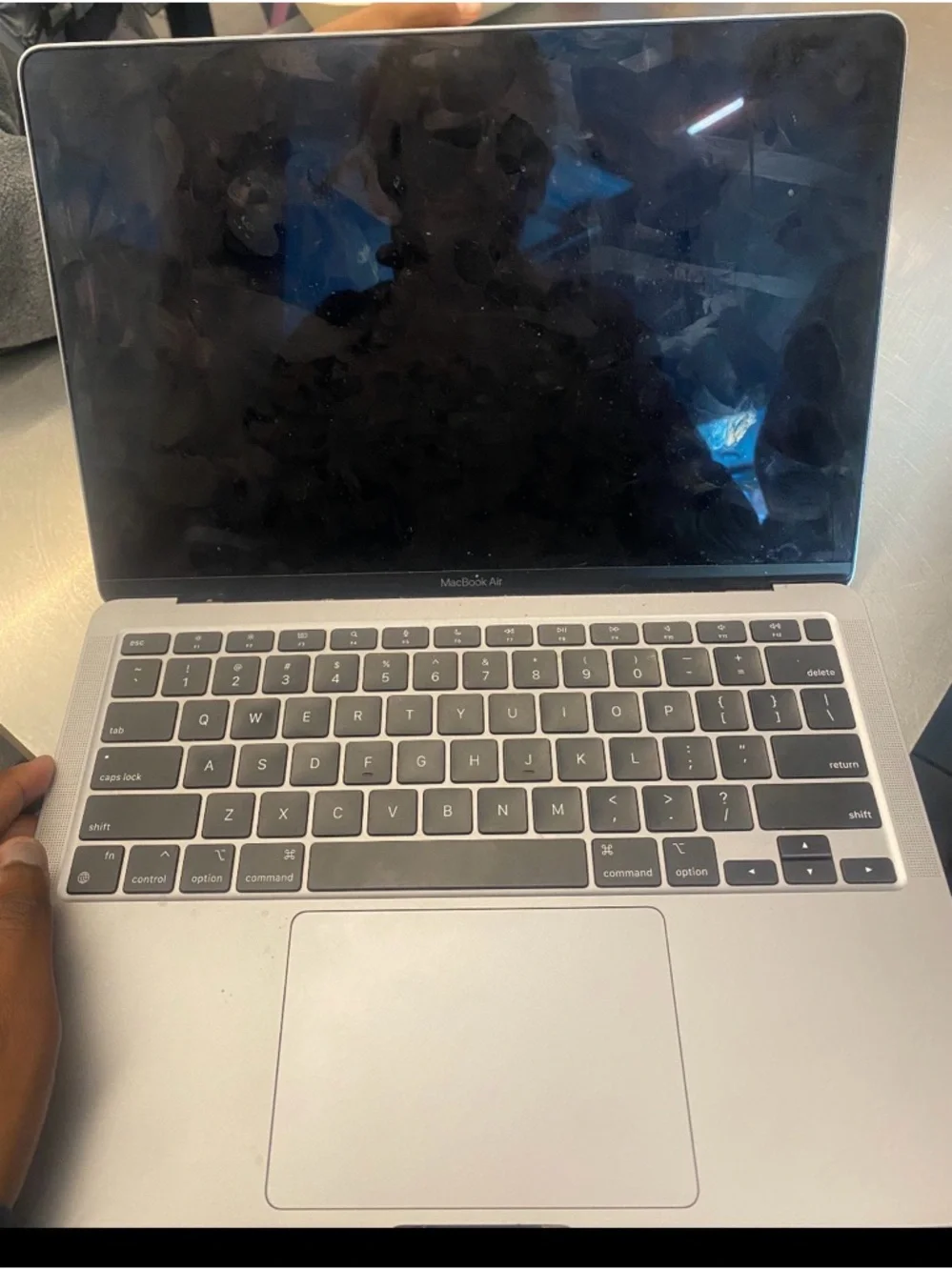 Apple MacBook Laptop in Space Gray Finish